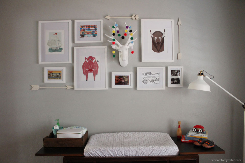 Baby Boy Nursery The Cream to My Coffee