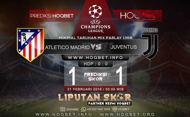 Prediksi Atletico Madrid vs Juventus 21 Februari 2019 http://www.liputanskor.com/