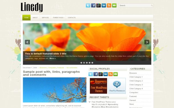 15 Best Free Business WordPress Themes 2012