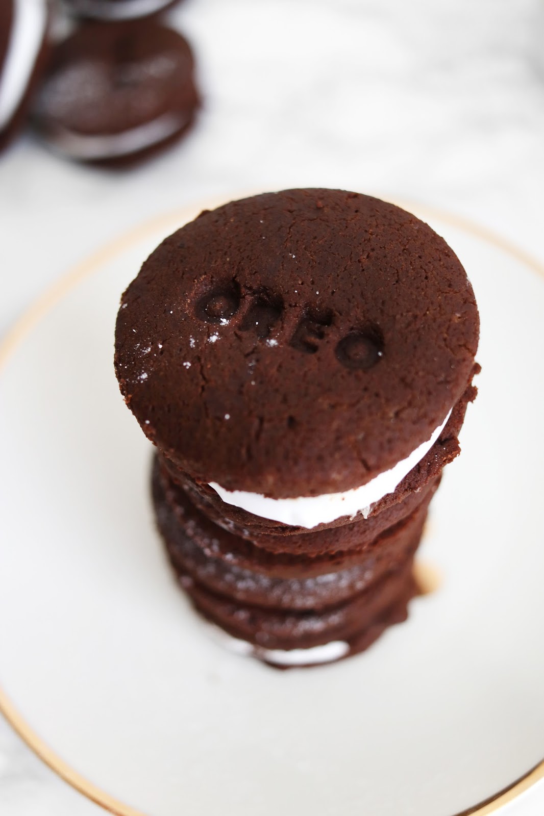 Easy vegan healthier Oreo cookie recipe The Little Blog Of Vegan