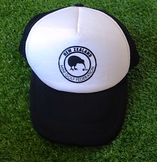A cap of the New Zealand Minigolf Federation A cap of the New Zealand Minigolf Federation