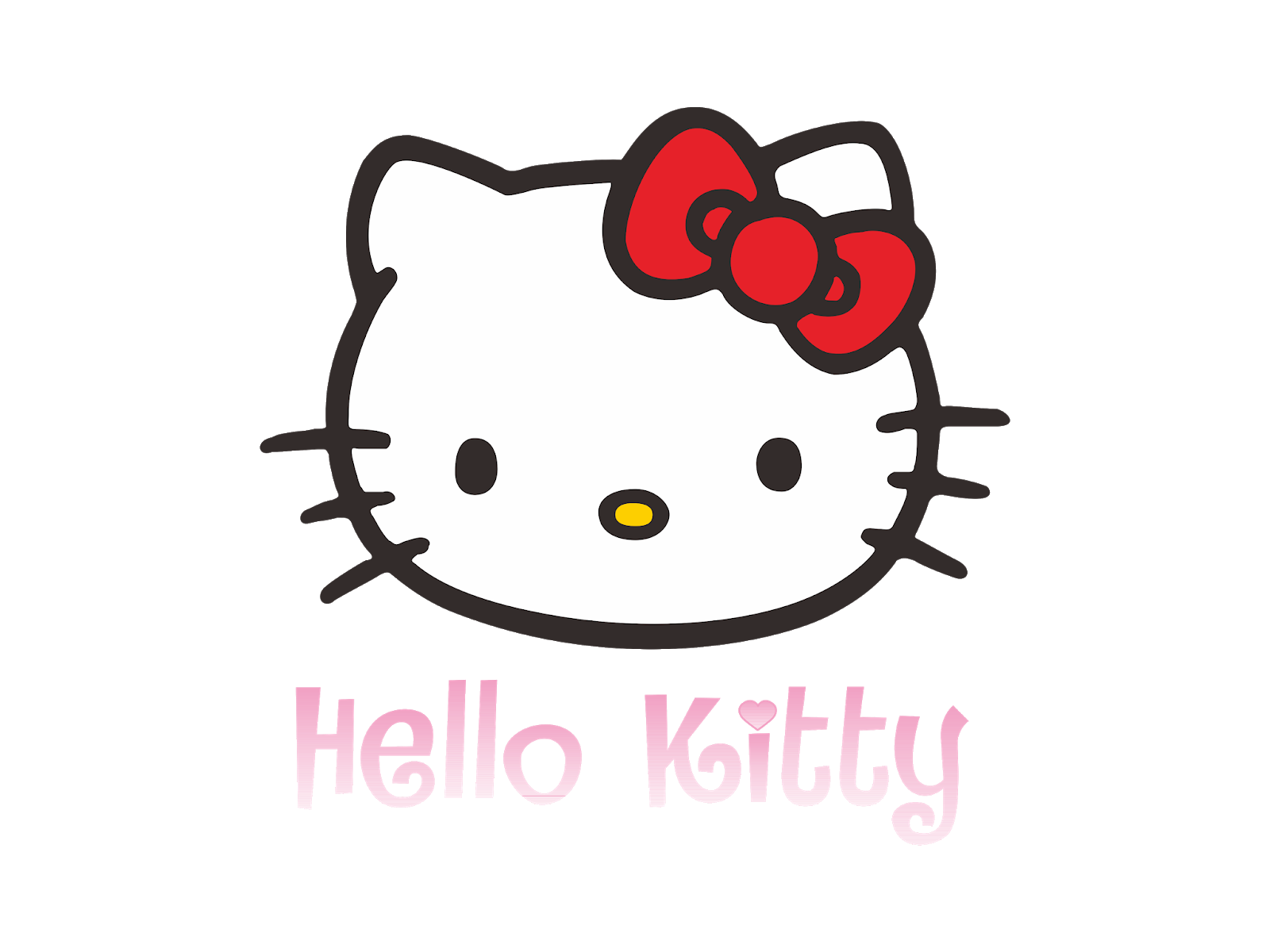 Logo Hello Kitty Vector Cdr & Png HD
