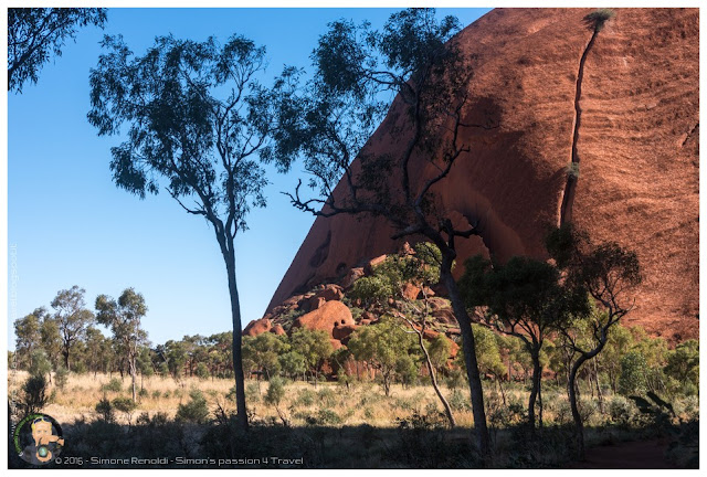 Uluru faccia Uluru faccia