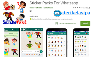 Cara Mudah Mendapatkan Sticker WhatsApp Pack via Sticko Text