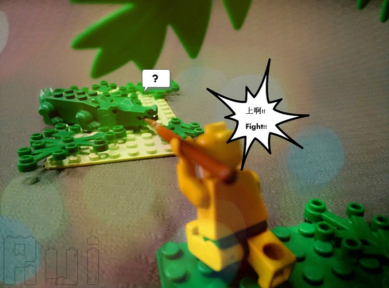 Lego Lost - He's gonna start a fight!