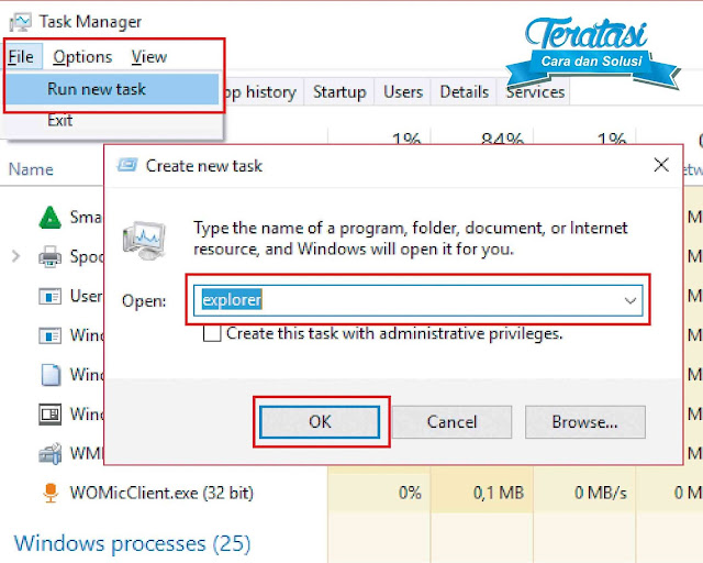 Task Manager New Task Explorer Task Manager New Task Explorer Trik Cara Mudah Mengatasi Windows 10 Your Windows License Will Expire Soon Tanpa Isntall Ulang, MENGGUNAKAN CDM & KMSpico, MENGGUNAKAN RE-LOADER ACTIVATOR, MEMBELI LISENSI WINDOWS