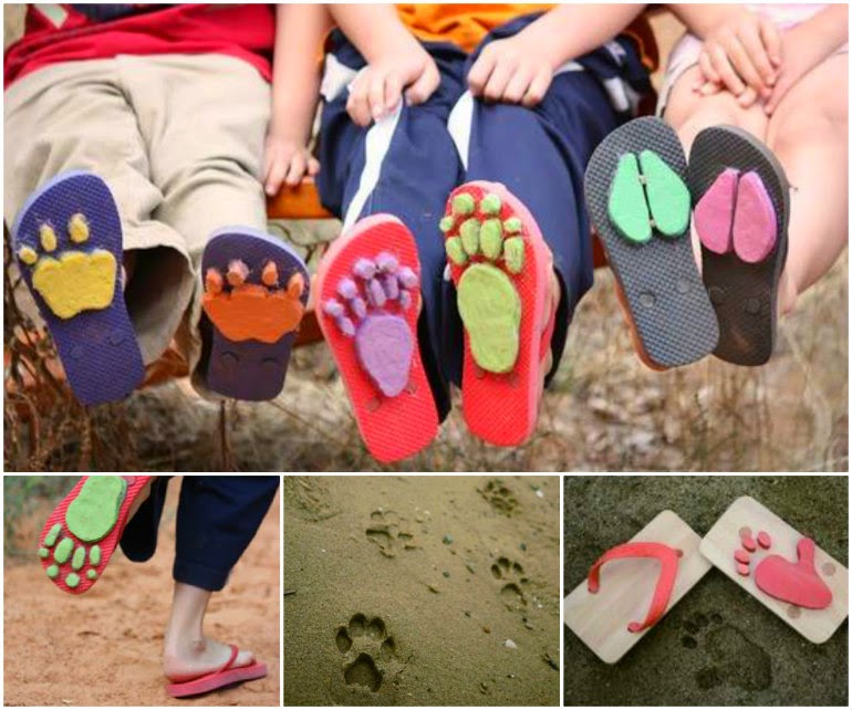 Ideas & Products Animal Flip Flops