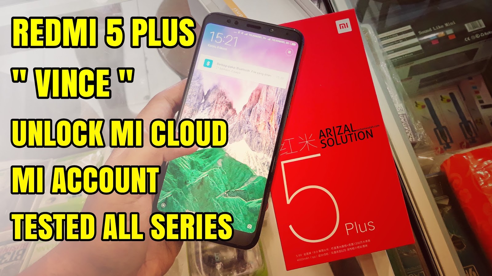 Xiaomi Redmi 5 Plus Vince Unlock Micloud Clean 100 2018 Supports All Series Serbamasalah
