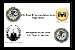 First anonymous target - Take down justice website