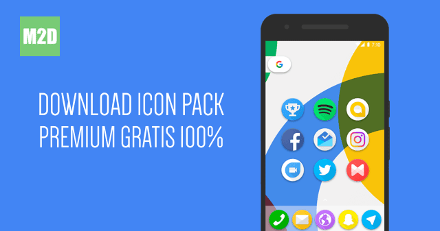 Download Icon Pack Android Premium Gratis Diskon 100% [Terbatas