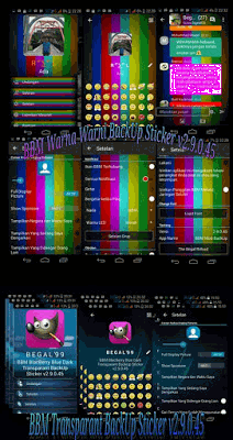 BBM MOD BackUp Sticker with Clone Transparan 2.9.0.45 BBM2 MOD BackUp Sticker transparan 2.9.0.45