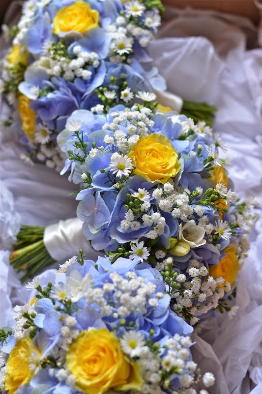 aster wedding bouquet