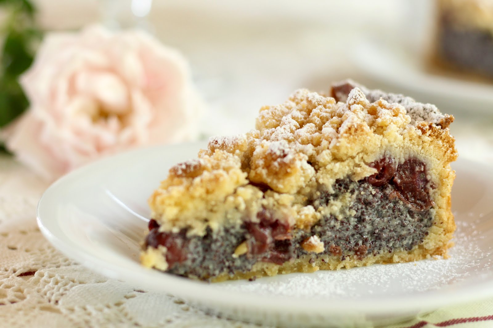 Schneller, super saftiger Mohn-Streuselkuchen mit Kirschen | Video und Rezept Schneller, super saftiger Mohn-Streuselkuchen mit Kirschen | Video und Rezept