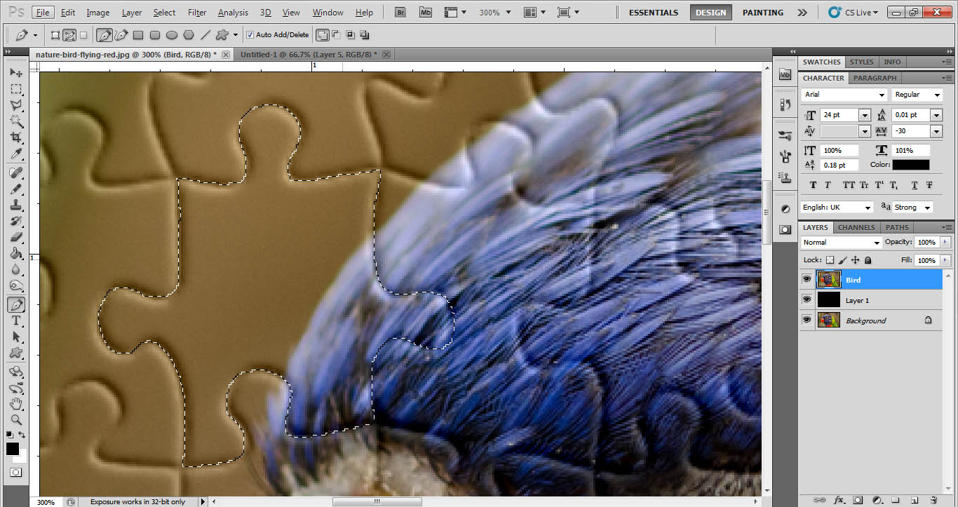 Cara Membuat Foto Effect Puzzle Dengan Hardilist