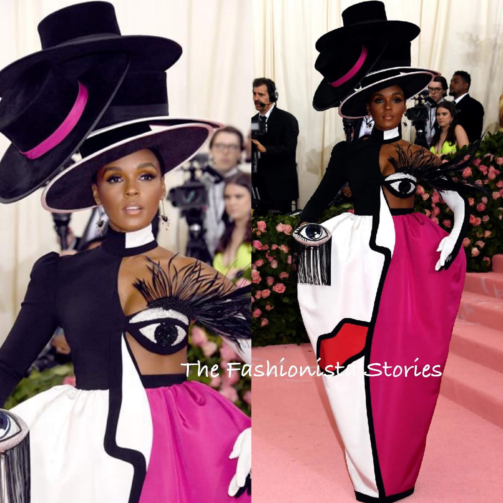 Janelle Monae & Laverne Cox in Christian Siriano at the 2019 MET Gala ...