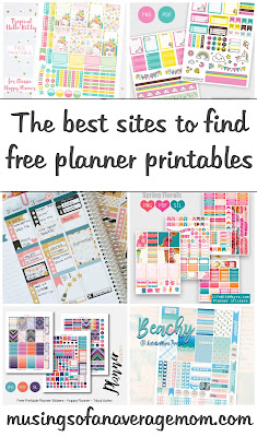 free planner printables