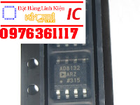 IC AD8132 khuếch đại vi sai IC AD8132 khuếch đại vi sai