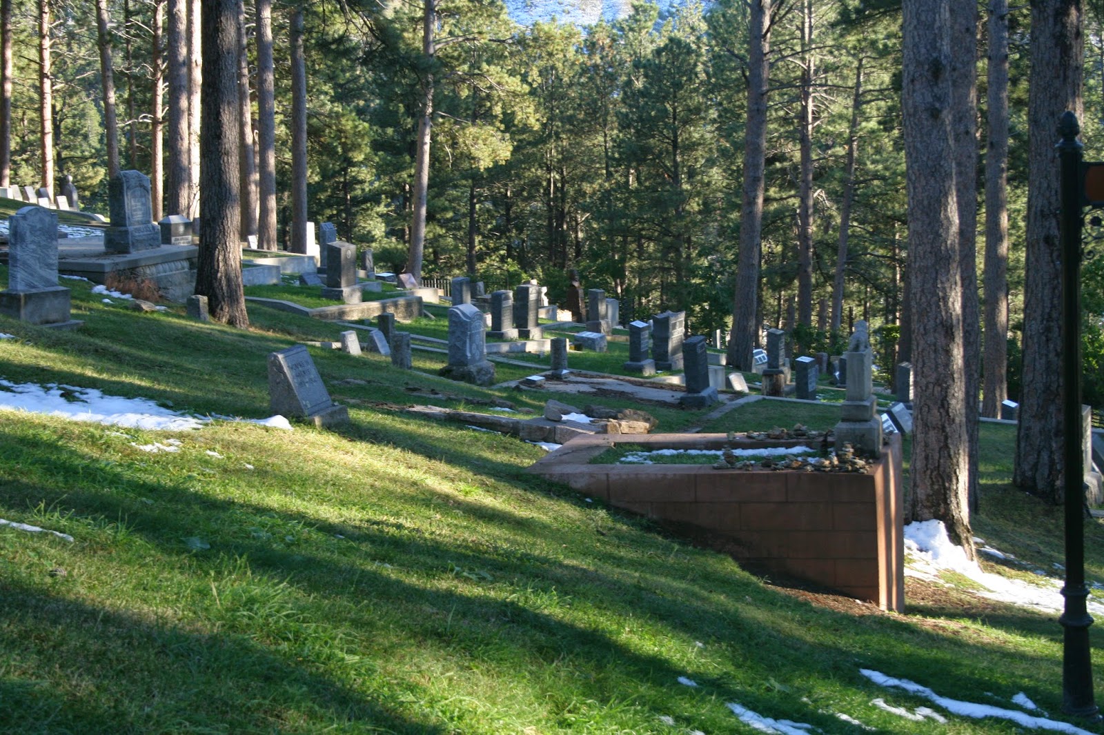 Feather and Fir Deadwood's Mount Moriah Cemetery