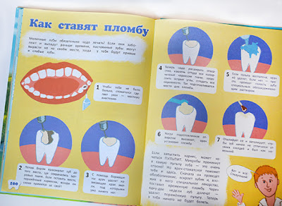 книга о зубах, детям о зубах