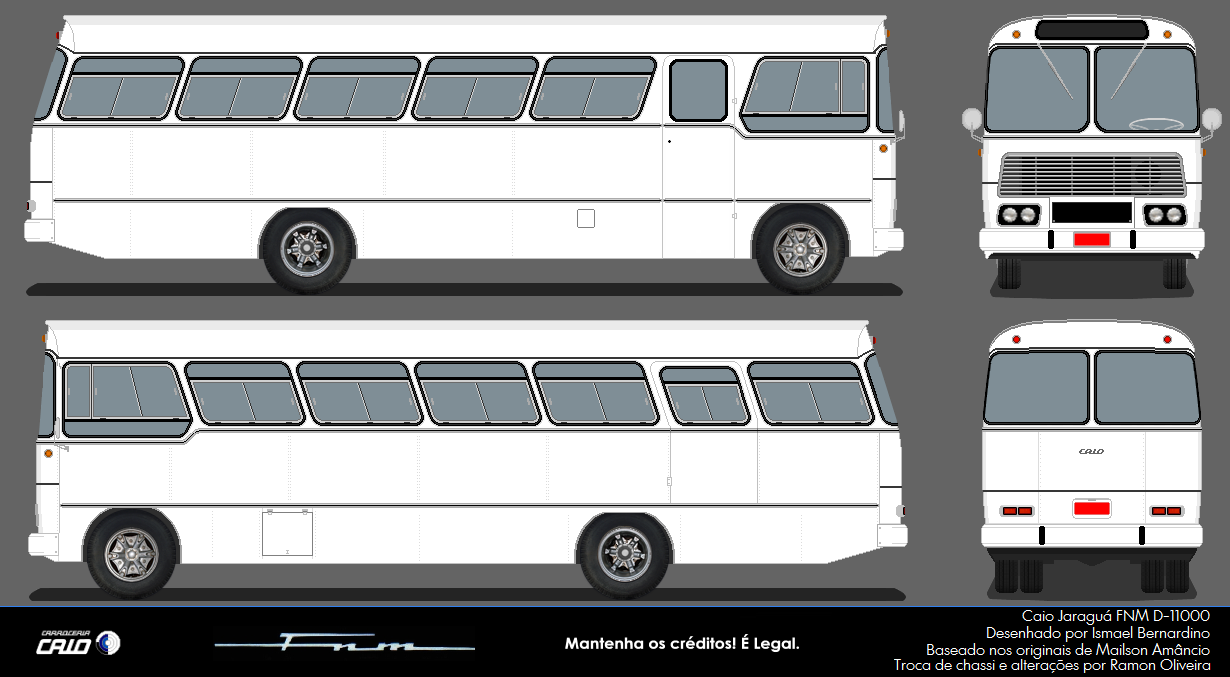 Central Bus: Caio Jaraguá FNM D-11000