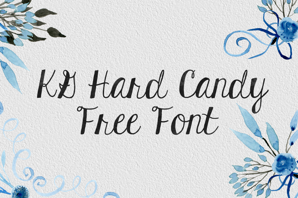DLOLLEYS HELP KG Hard Candy Free Font