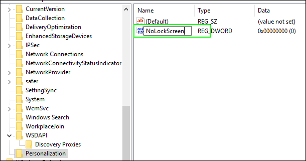 Cara Menonaktifkan Lock Screen di Windows 10 Cara mengubah nama pada registry di Windows 10