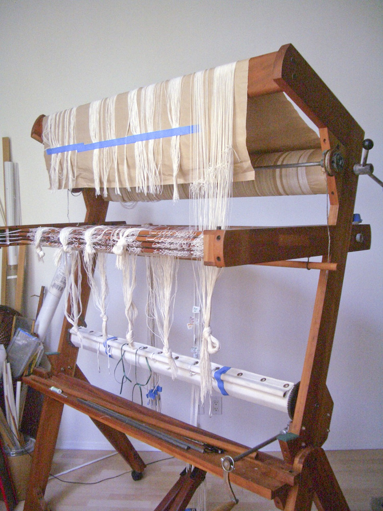 The Weaving Diva; weaving with words & weft Used Looms are Always a Puzzle