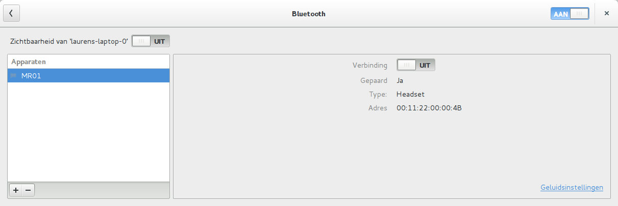 ubuntu bluetooth headset