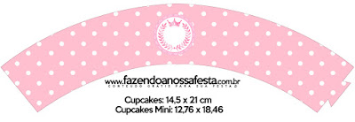 Pink Crown: Free Printable Cupcake Toppers and Wrappers. | Oh My ...