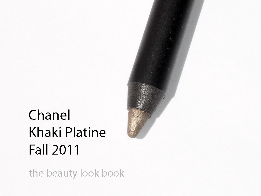 Chanel Fall 2011 Prélude Quadra Eyeshadow & Precision Eye Definer Khaki  Platine - The Beauty Look Book