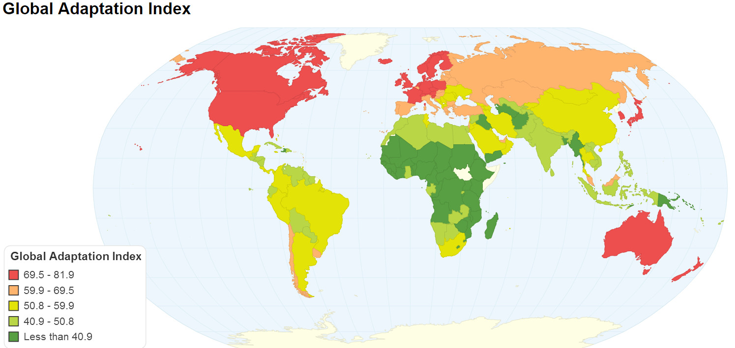 Global Index on working rights Map. Страна 0 3 7