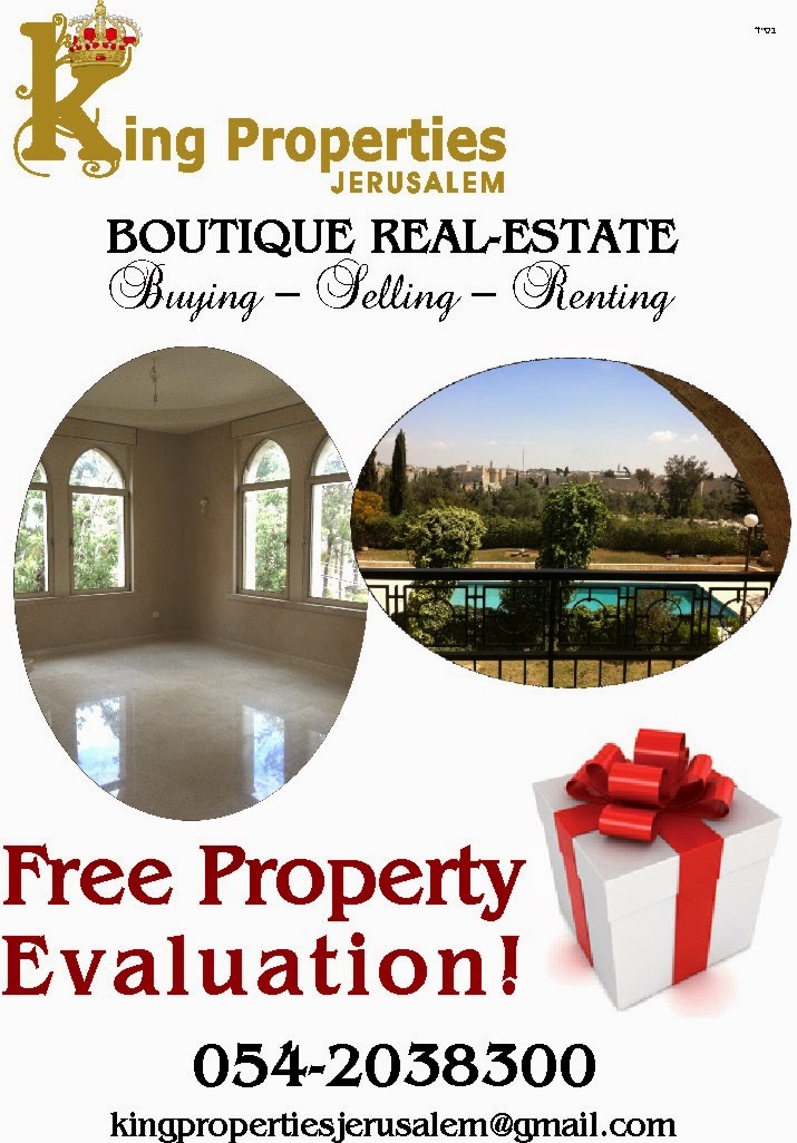 KING PROPERTIES JERUSALEM Contact Us