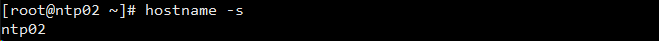 Figure (2.4) Check System's Short Name.