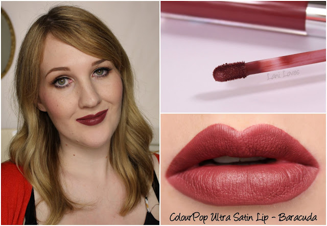 ColourPop Ultra Satin Lip - Baracuda swatch