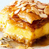 Qumështor - Cheesecake with foils and Syrup - Albanian Delicacy