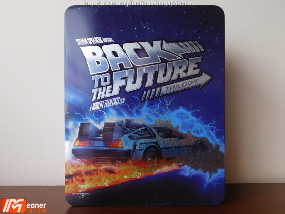 Back To The Future Trilogy Blu Ray Limited Collector S Tin Uk Meaner Collections