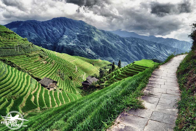 Ping'an Village - Terrazas de arroz de Longji - Longsheng - China