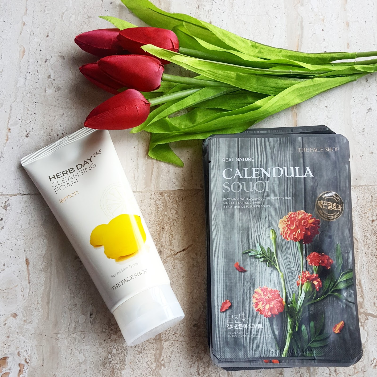 face shop lemon facial wash