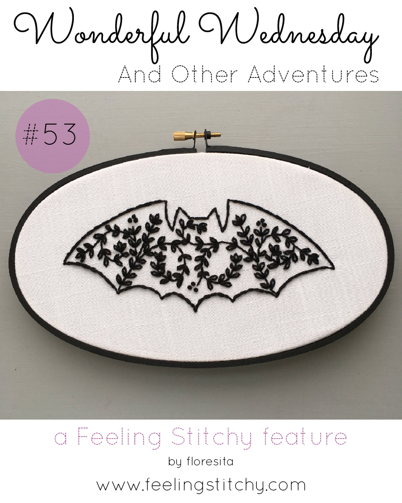 Wonderful Wednesday - And Other Adventures featured by floresita on Feeling Stitchy