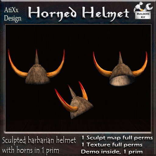 AtiXx Design Horned Helmet Promotion