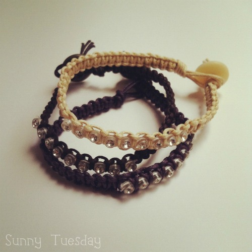 Sunny Tuesday: A Little Sparkle {Bracelets}
