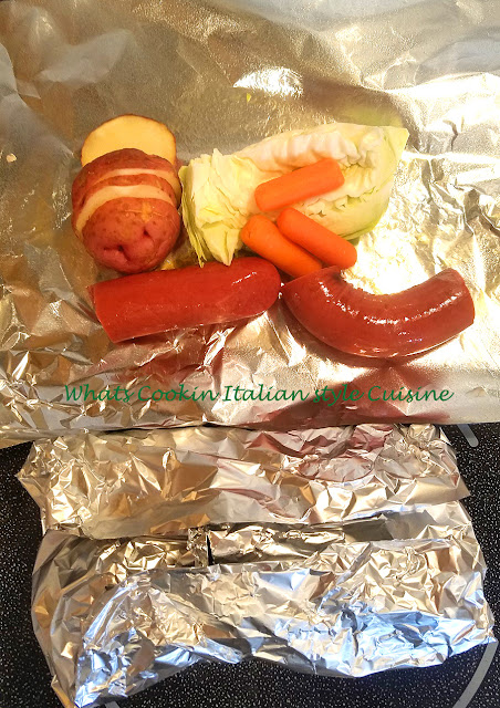 Hobo Dinner in Foil Packet Hobo Dinner in Foil Packet