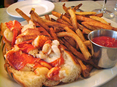 Lobster roll at Neptune Oyster, Boston, Mass.