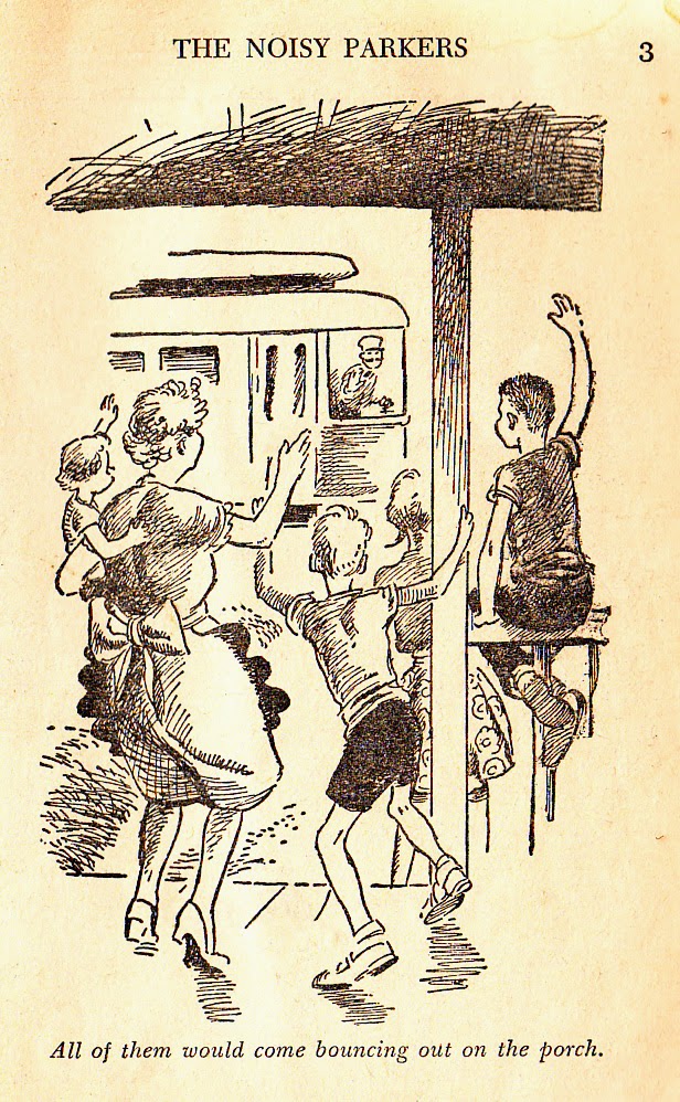 Mike Lynch Cartoons Ursula Koering THE TROLLEY CAR FAMILY