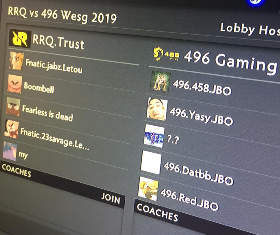 Đả bại Jabz và 23savage, 496 Gaming lọt vào top 4 của WESG SEA 2019 (Ảnh 2)