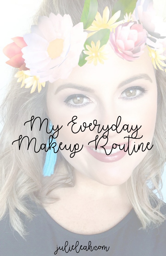 Julie Leah // Everyday Makeup Routine