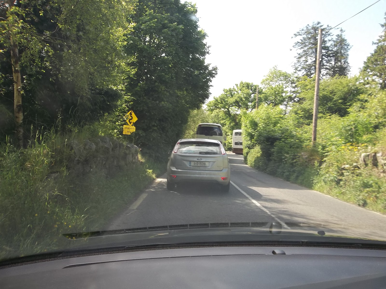 2 On the Road Ireland Trip Car and Roads