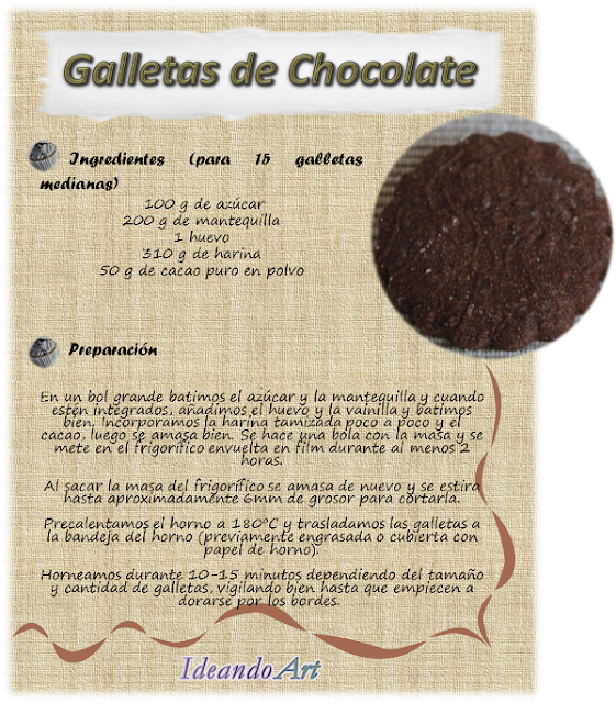 Galletas de chocolate