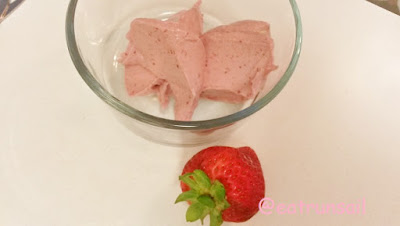 Strawberry nice cream