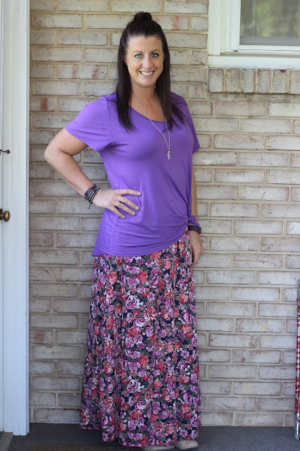 Ask Away Blog: Outfit of the Day: Floral Skirt